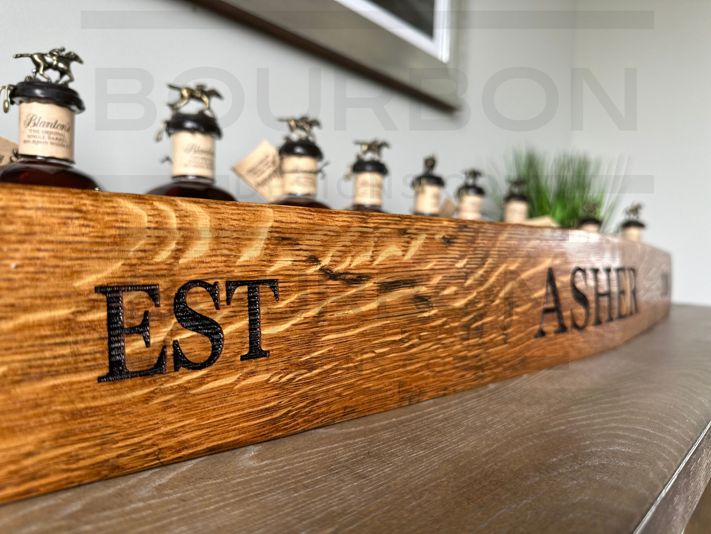 Personalized Bourbon Barrel Stave